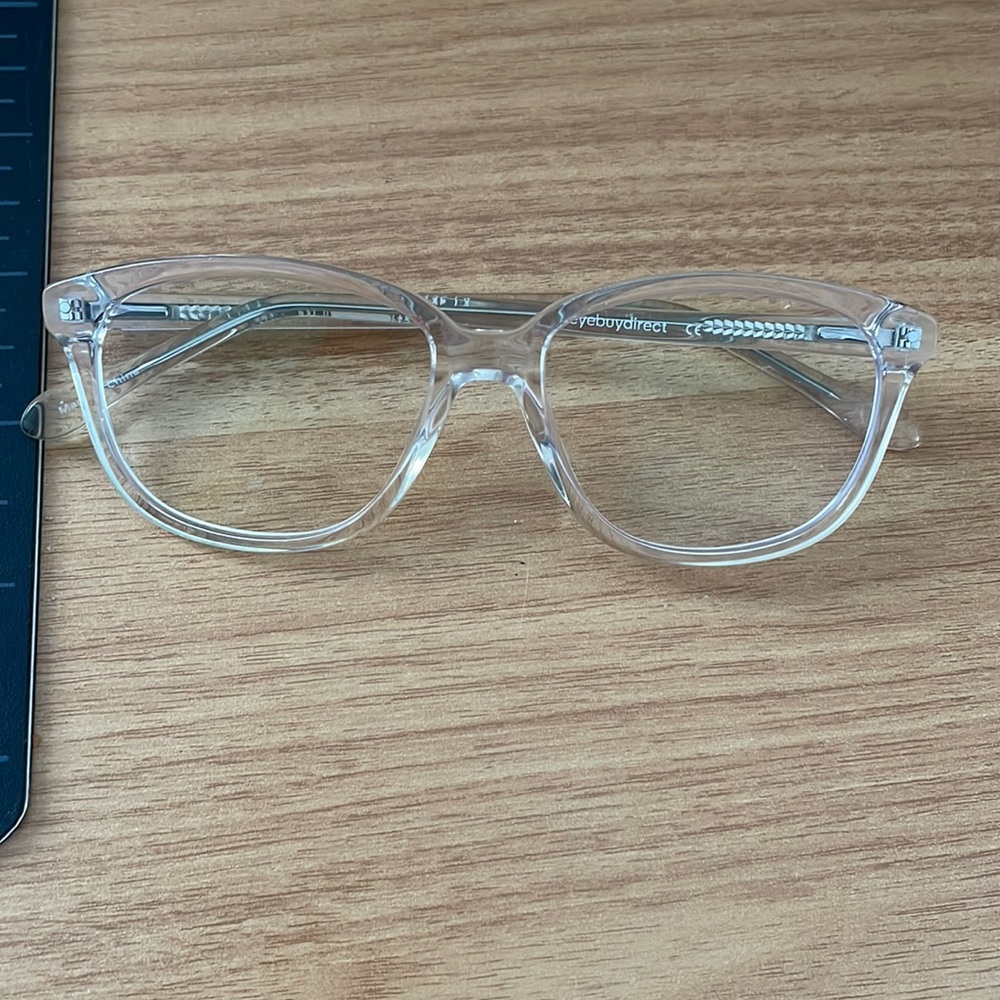 Rectangular Clear Glasses Escape Eyebuydirect - image 2